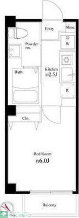 Maison de Roms武蔵小山の物件間取画像